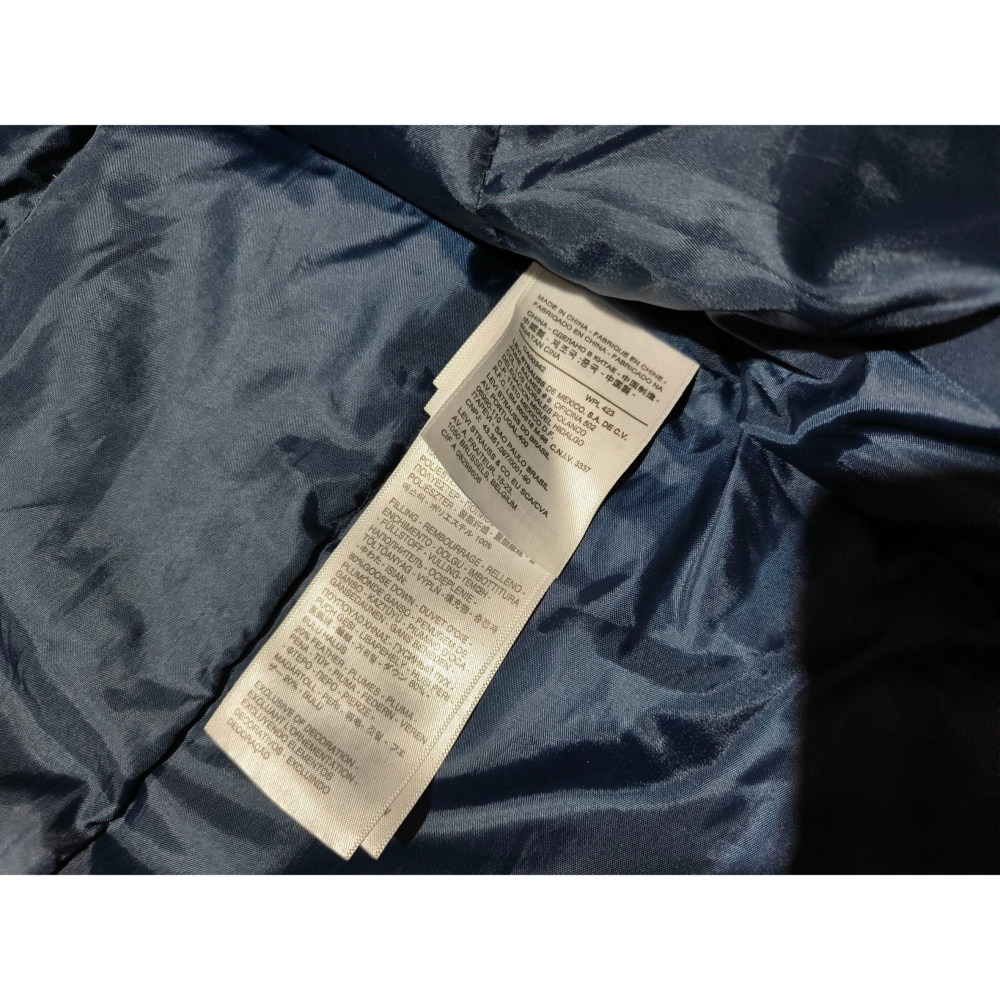 (9707) LEVI＇S 李維斯 羽絨 牛仔 外套 胸圍124 衣長69-細節圖6