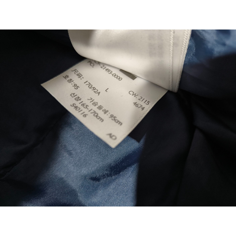 (9707) LEVI＇S 李維斯 羽絨 牛仔 外套 胸圍124 衣長69-細節圖8