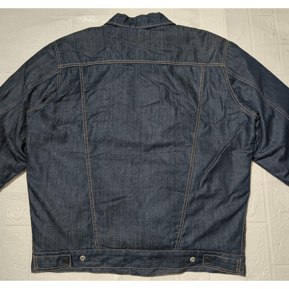 (9707) LEVI＇S 李維斯 羽絨 牛仔 外套 胸圍124 衣長69-細節圖9