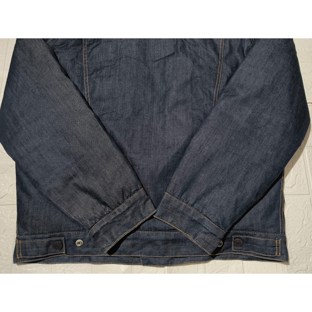 (9707) LEVI＇S 李維斯 羽絨 牛仔 外套 胸圍124 衣長69-細節圖10