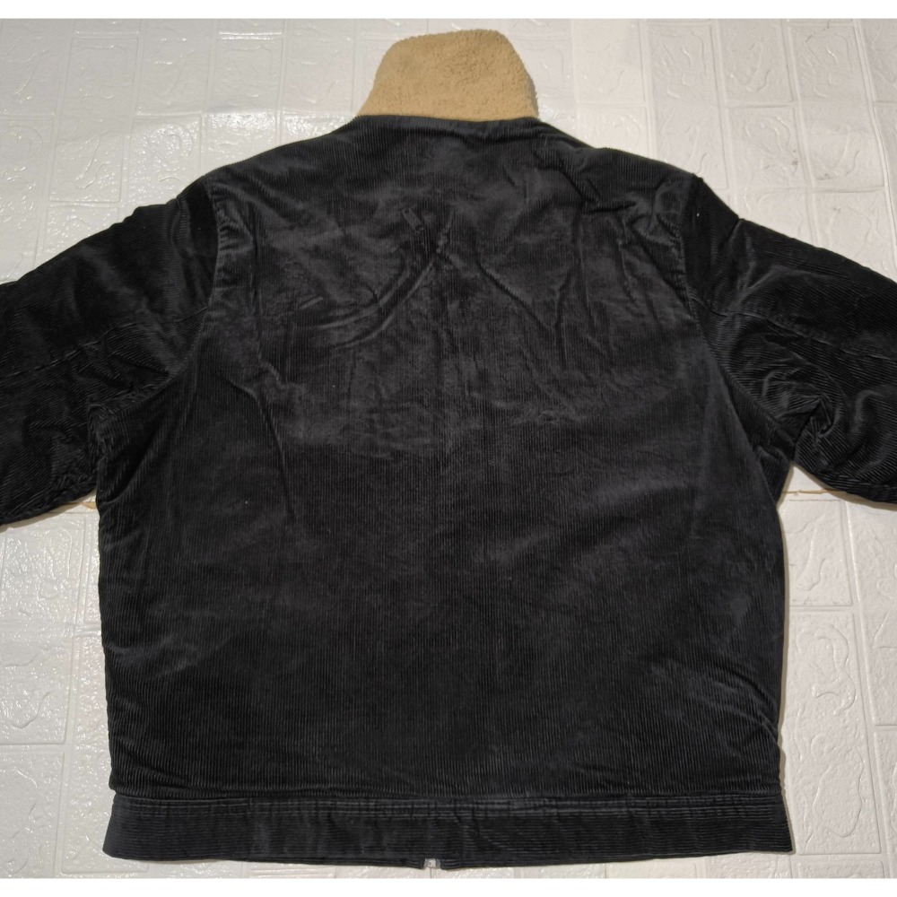 (9714) PUMA 燈芯絨 羔羊絨 兩面穿 外套 胸圍122 衣長67-細節圖6