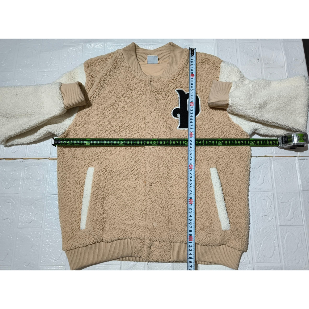 (9719) PUMA 羔羊絨 外套 胸圍118 衣長66-細節圖3