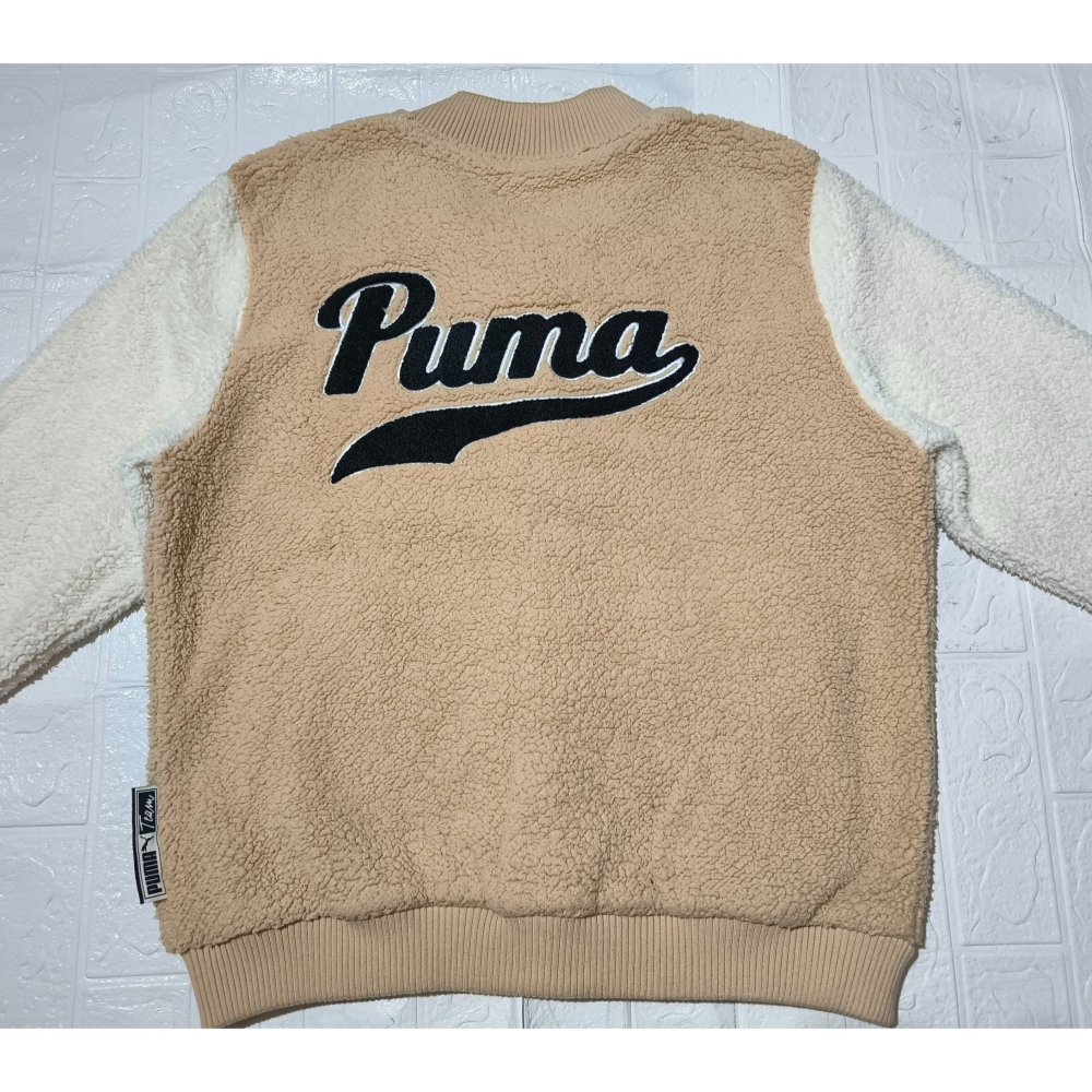 (9719) PUMA 羔羊絨 外套 胸圍118 衣長66-細節圖7