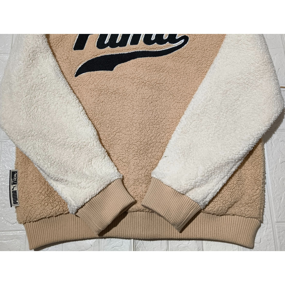 (9719) PUMA 羔羊絨 外套 胸圍118 衣長66-細節圖8