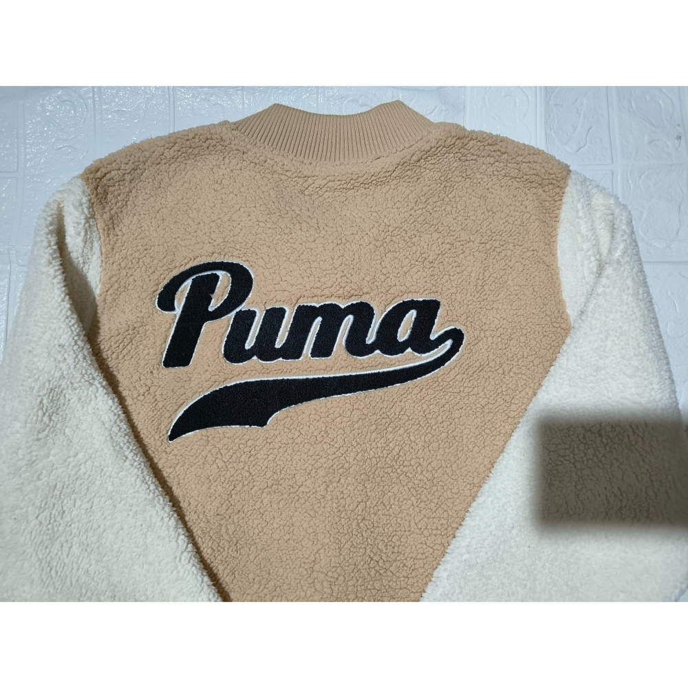 (9719) PUMA 羔羊絨 外套 胸圍118 衣長66-細節圖9