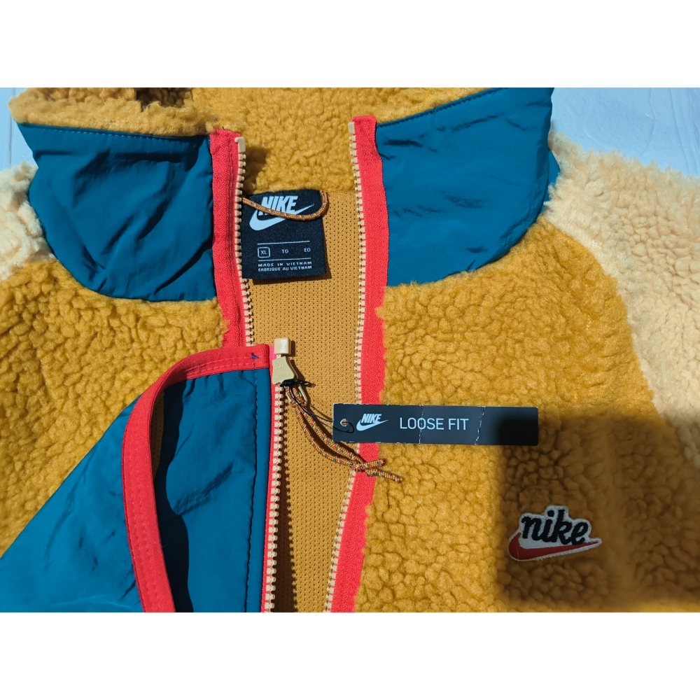 (9721) NIKE 羔羊絨 外套 胸圍114 衣長68-72 BV3722 727-細節圖4
