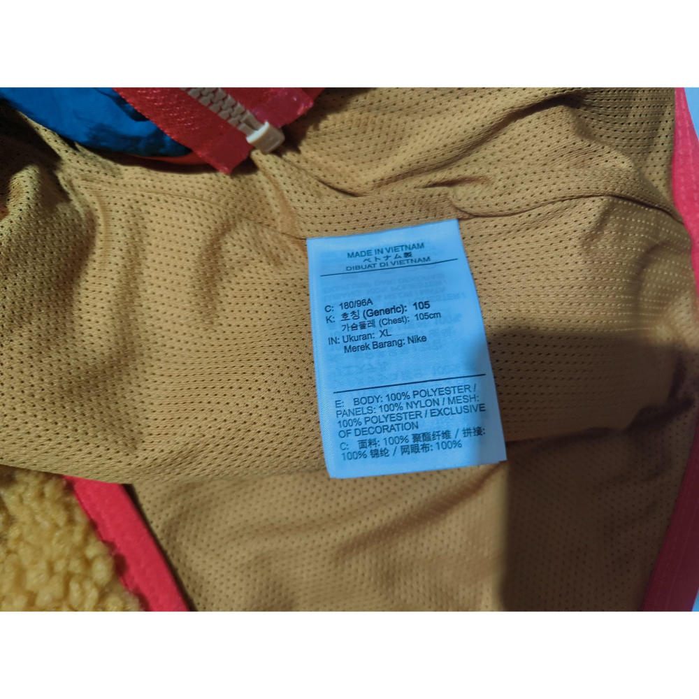 (9721) NIKE 羔羊絨 外套 胸圍114 衣長68-72 BV3722 727-細節圖5