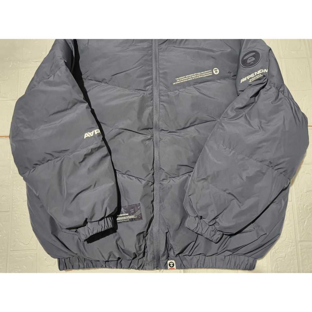 (9734) AAPE 棉服 外套 胸圍140 衣長70-細節圖2