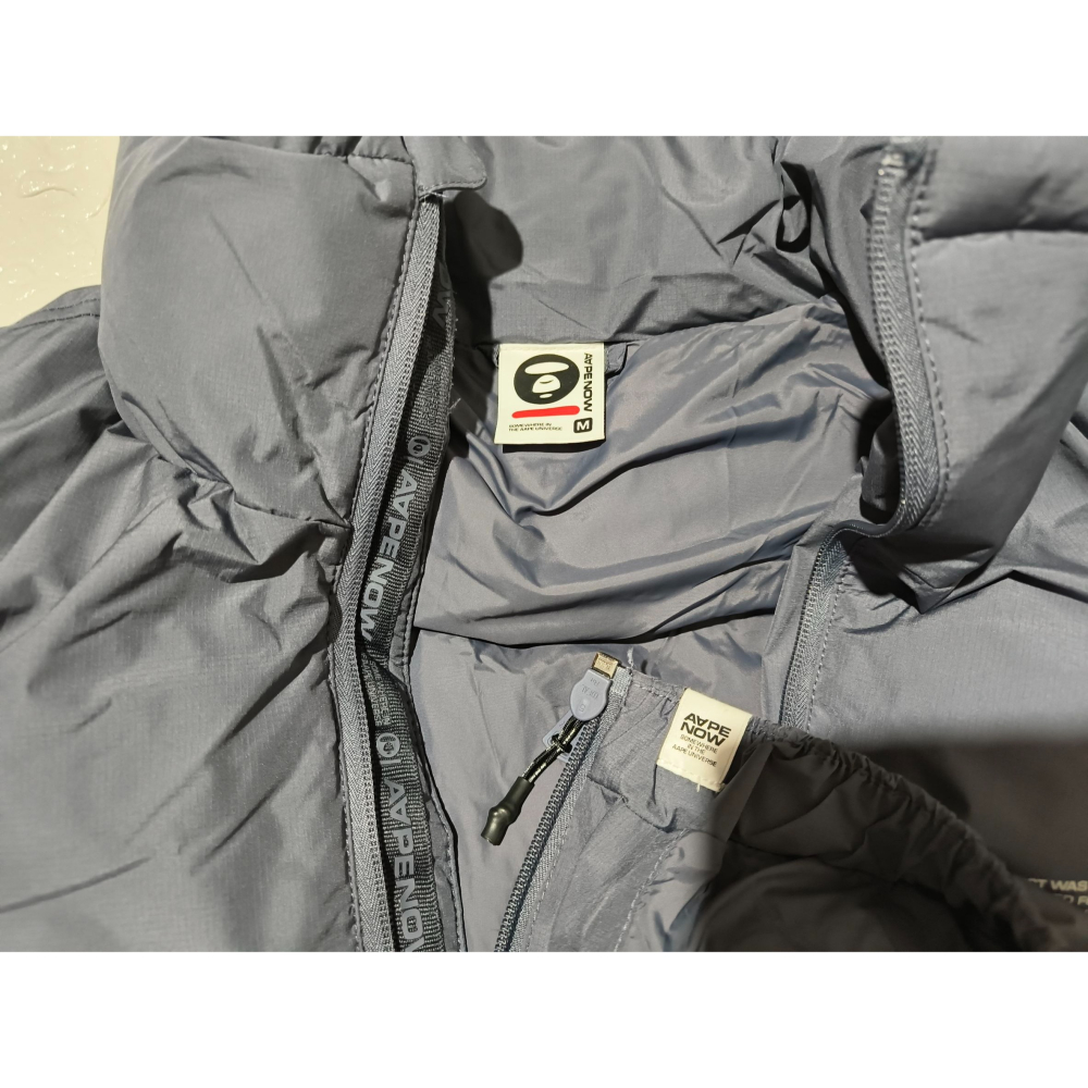 (9734) AAPE 棉服 外套 胸圍140 衣長70-細節圖4