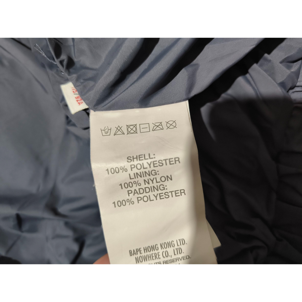 (9734) AAPE 棉服 外套 胸圍140 衣長70-細節圖5