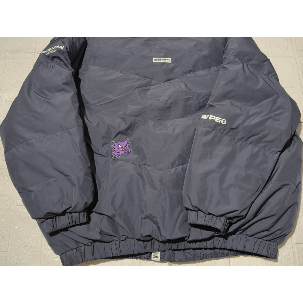 (9734) AAPE 棉服 外套 胸圍140 衣長70-細節圖8