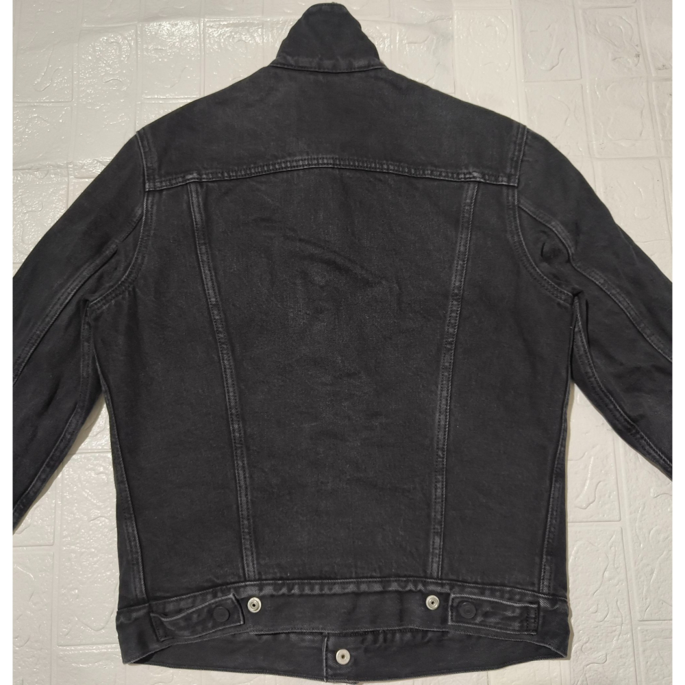 (9736) LEVI＇S 羔羊絨 牛仔 外套 胸圍104 衣長65-細節圖8