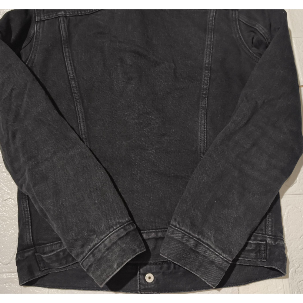 (9736) LEVI＇S 羔羊絨 牛仔 外套 胸圍104 衣長65-細節圖9