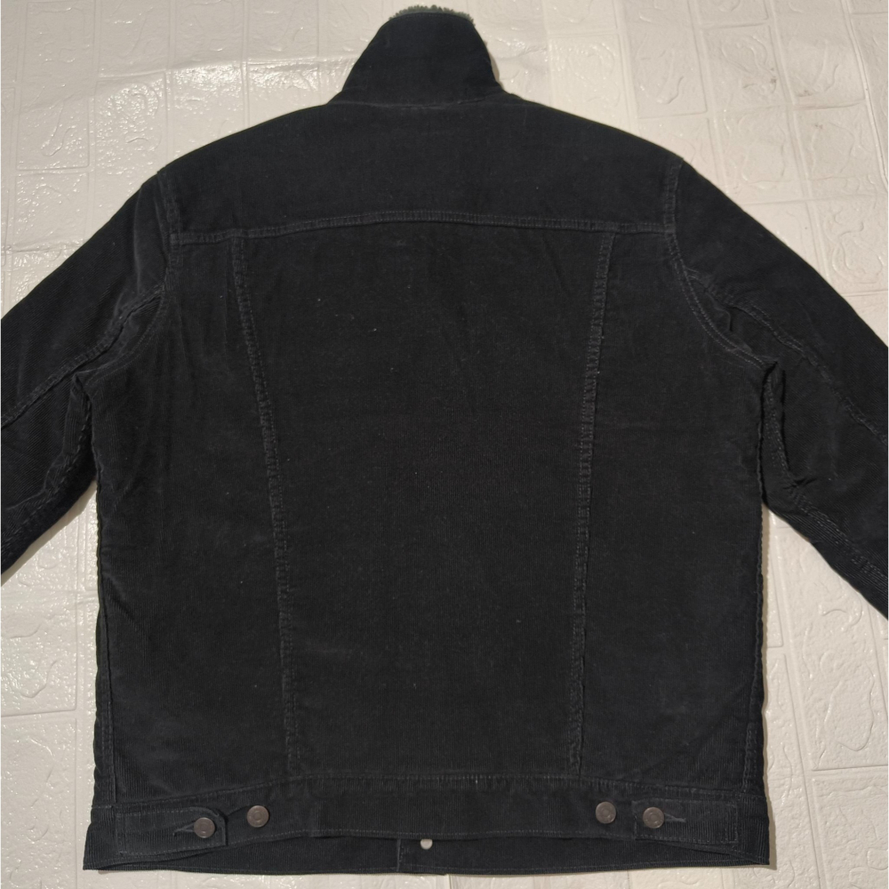 (9737) LEVI＇S 羔羊絨 燈芯絨 外套 胸圍118 衣長68-細節圖8