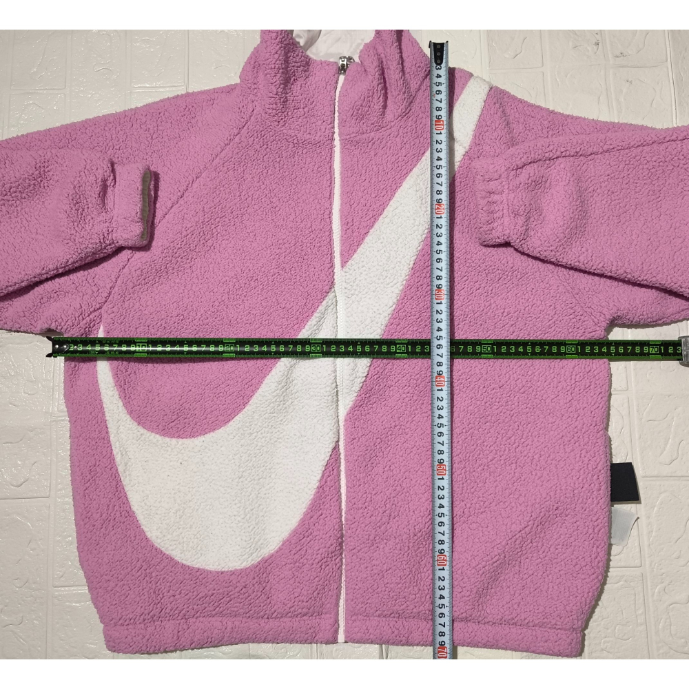 (9783) NIKE 羔羊絨 雙面穿 外套 胸圍128 衣長69 DC5138 616-細節圖3