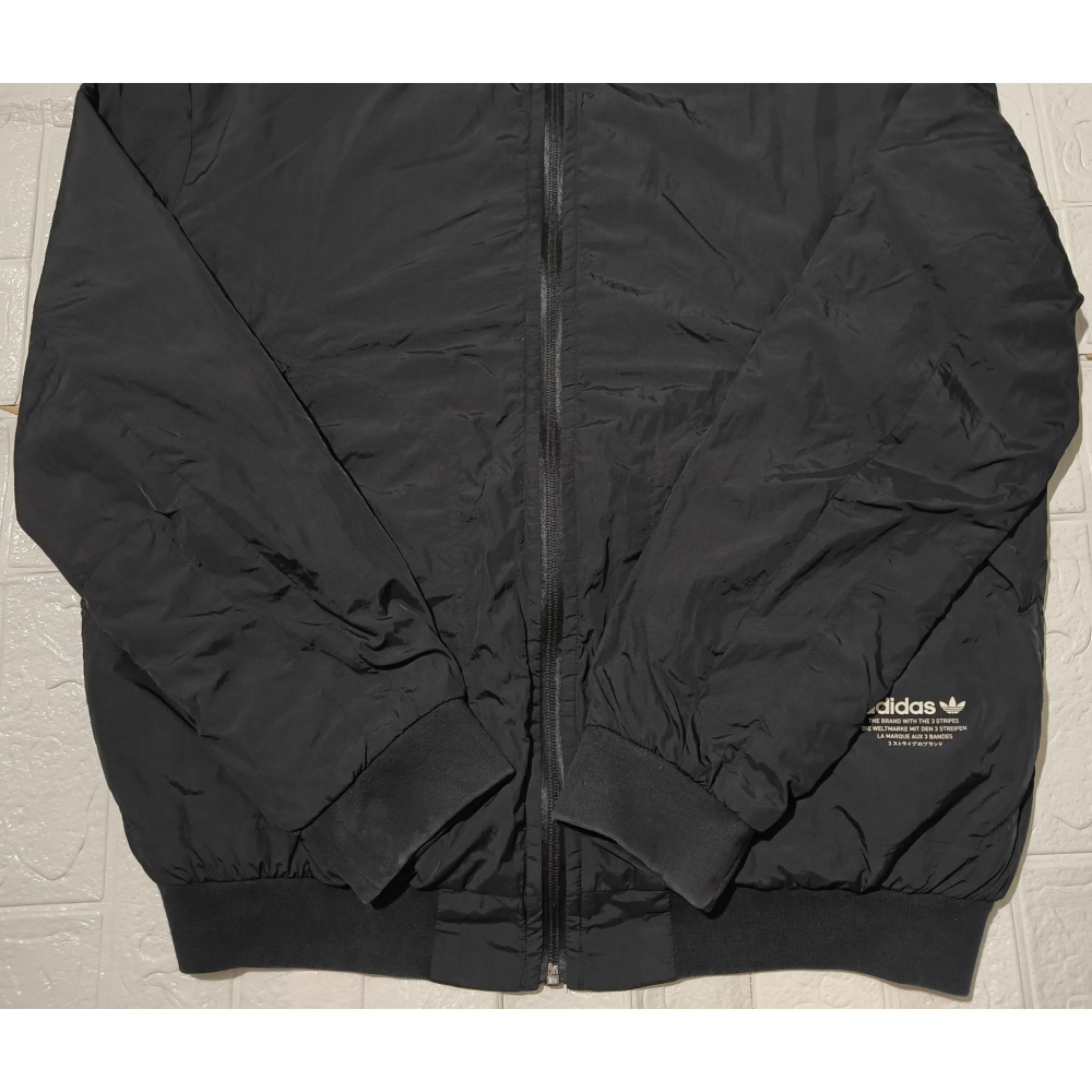 (9804) ADIDAS 棉服 外套 胸圍124 衣長70 CE1594-細節圖2