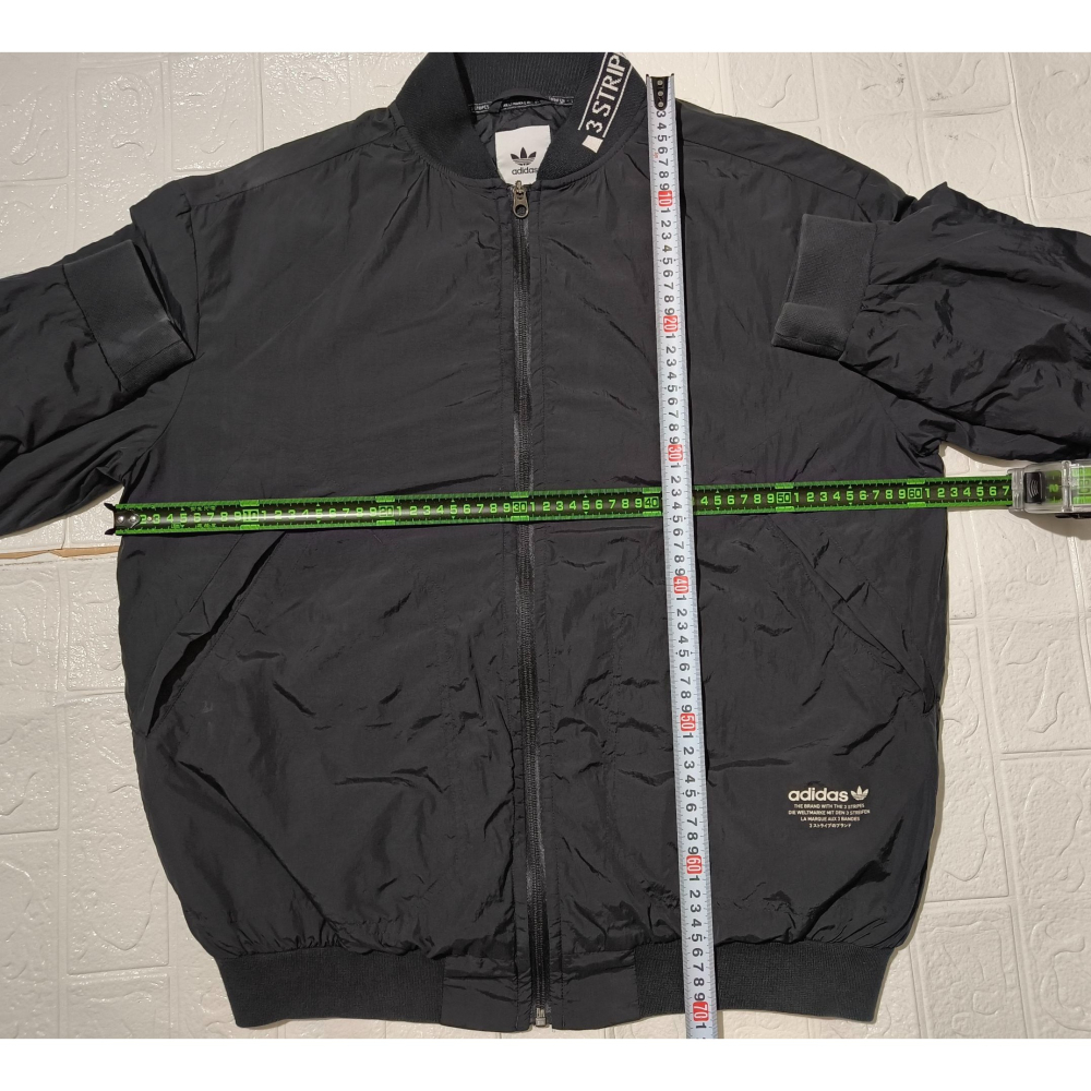 (9804) ADIDAS 棉服 外套 胸圍124 衣長70 CE1594-細節圖3