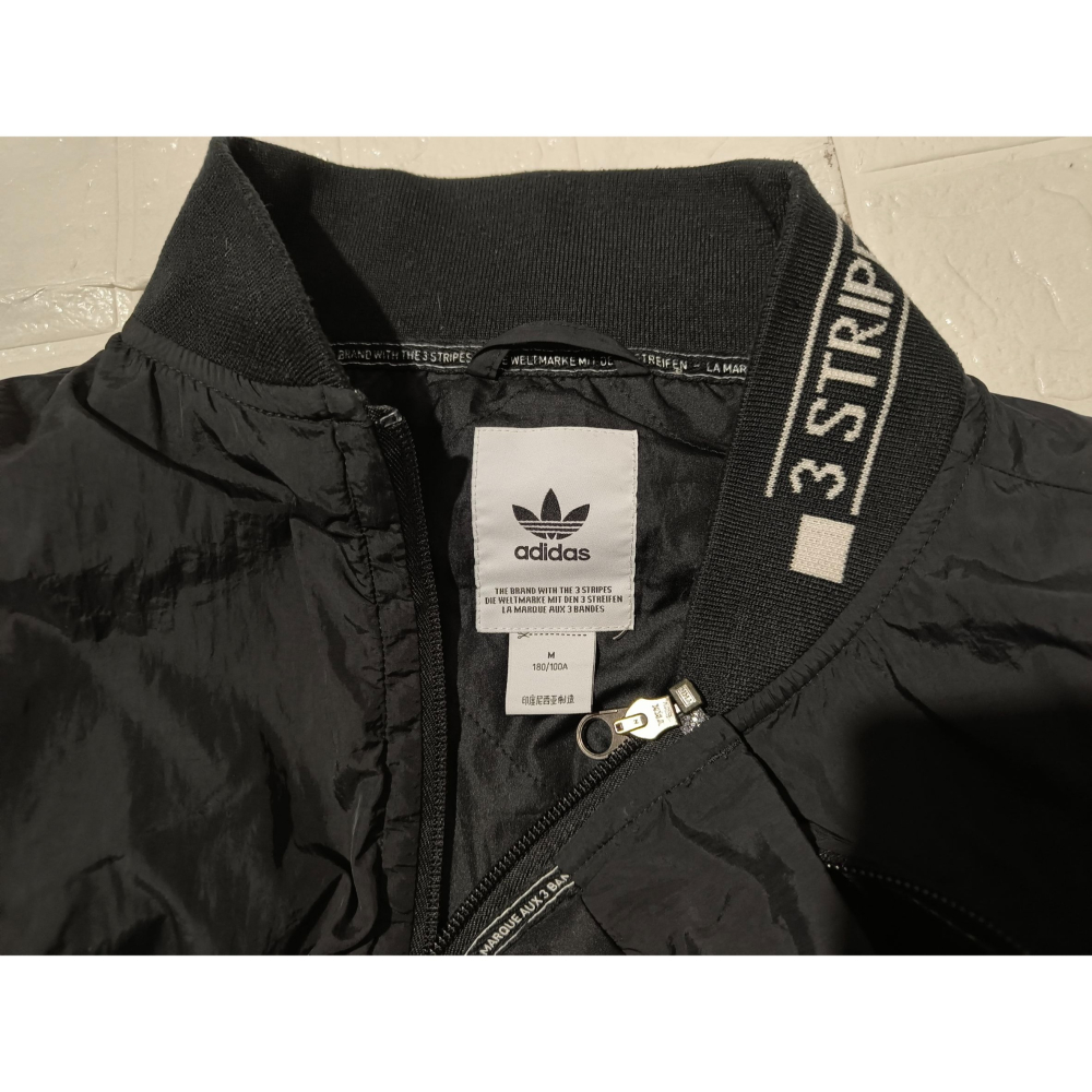 (9804) ADIDAS 棉服 外套 胸圍124 衣長70 CE1594-細節圖4