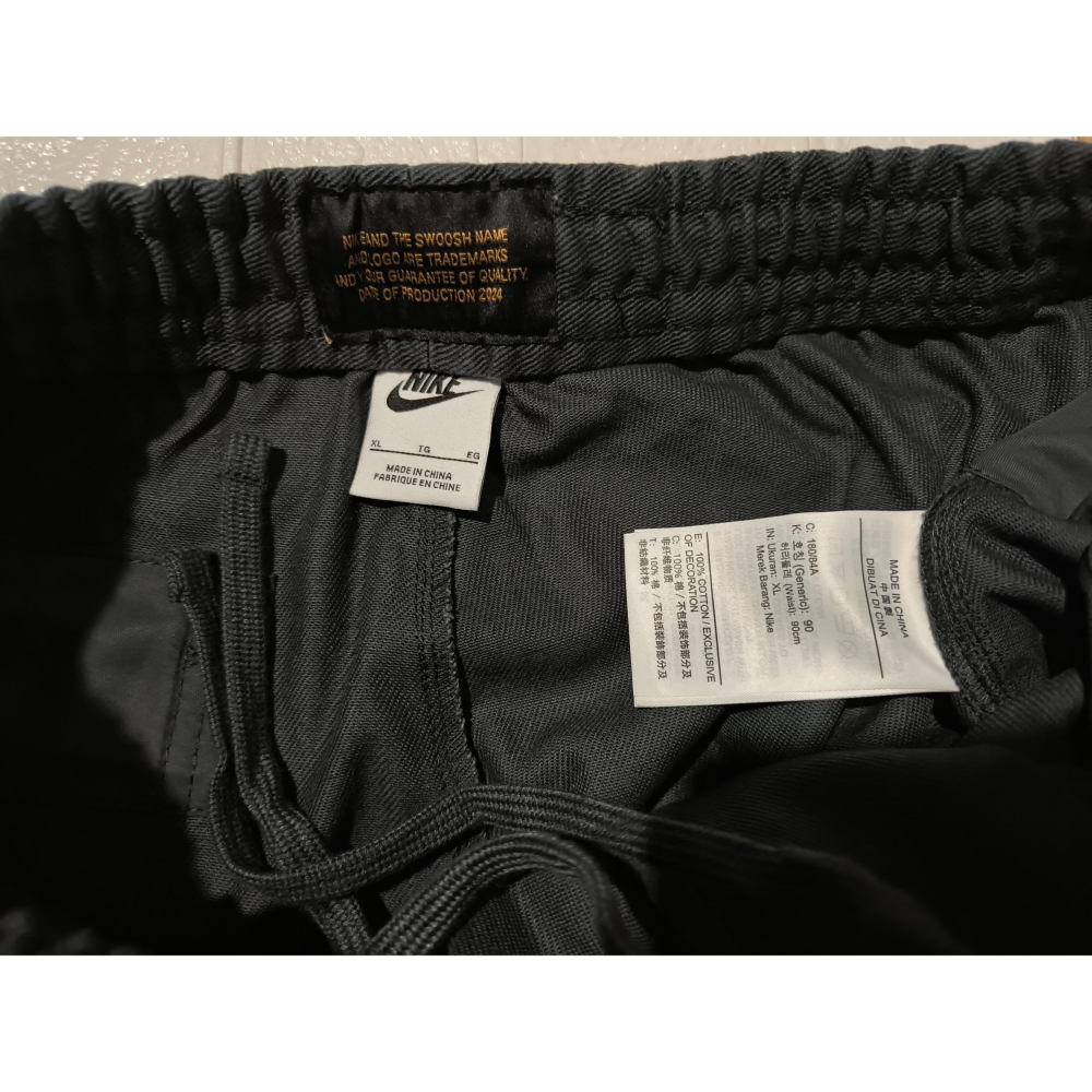 (9838) NIKE 寬褲 長褲 腰圍80 褲長101 HJ0644 060-細節圖4