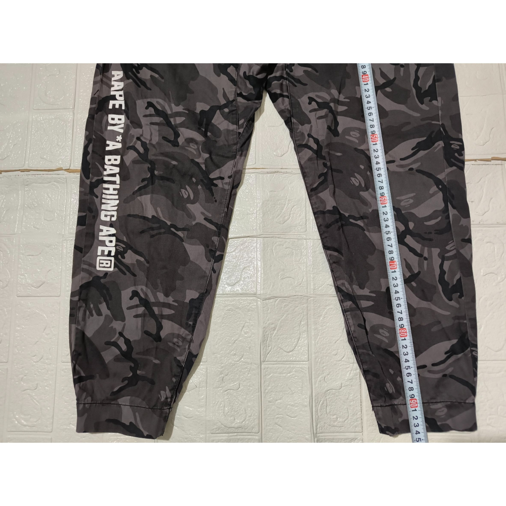 (9855) AAPE 長褲 腰圍84 褲長94-細節圖2