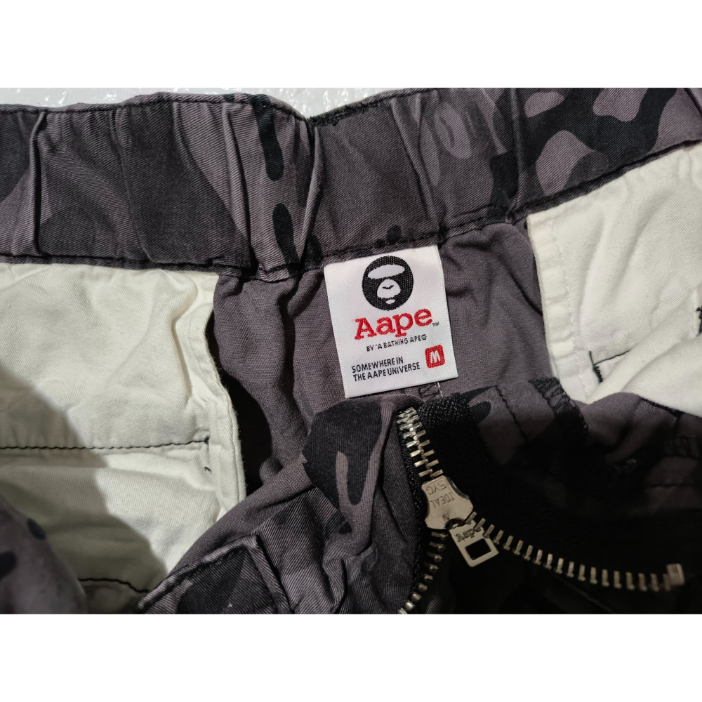 (9855) AAPE 長褲 腰圍84 褲長94-細節圖5