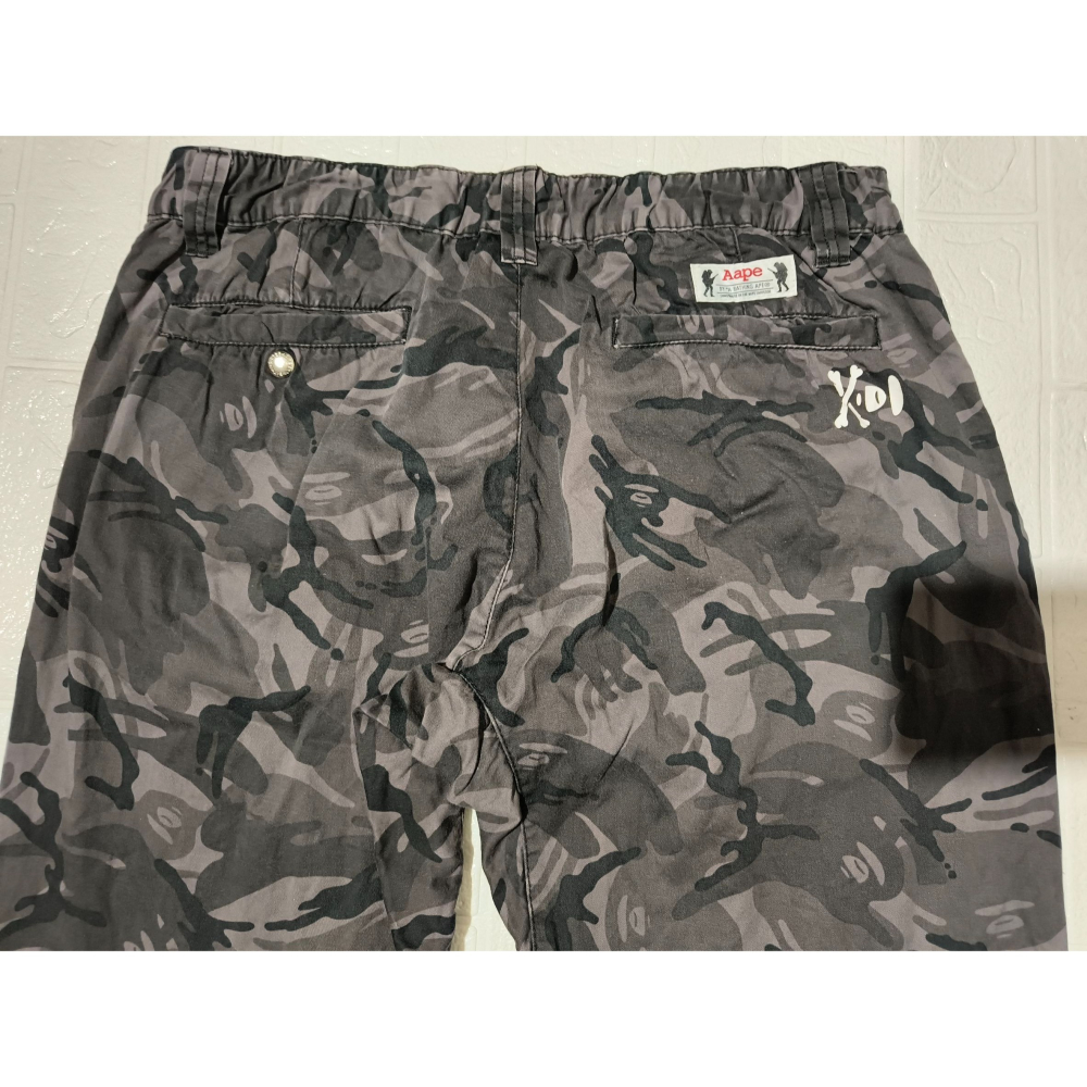 (9855) AAPE 長褲 腰圍84 褲長94-細節圖9