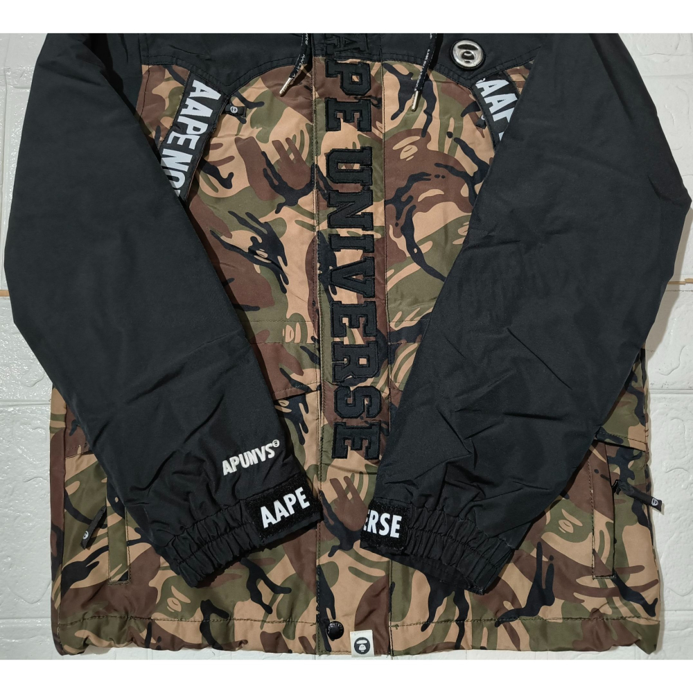 (9890) AAPE 外套 胸圍112 衣長72-細節圖2