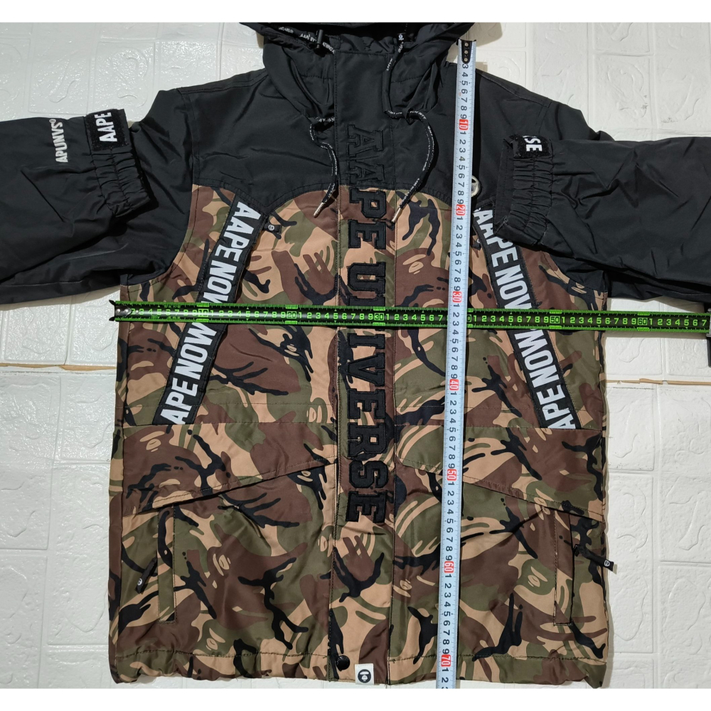 (9890) AAPE 外套 胸圍112 衣長72-細節圖3