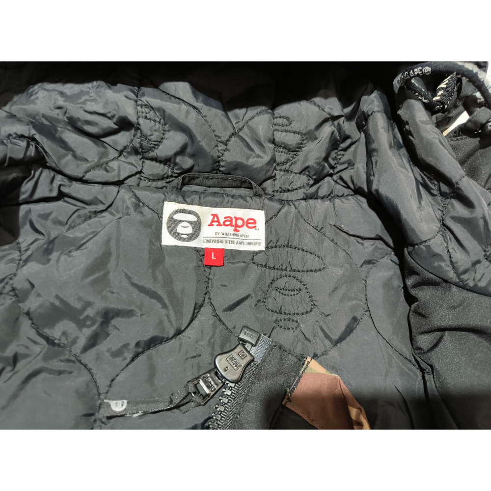 (9890) AAPE 外套 胸圍112 衣長72-細節圖4