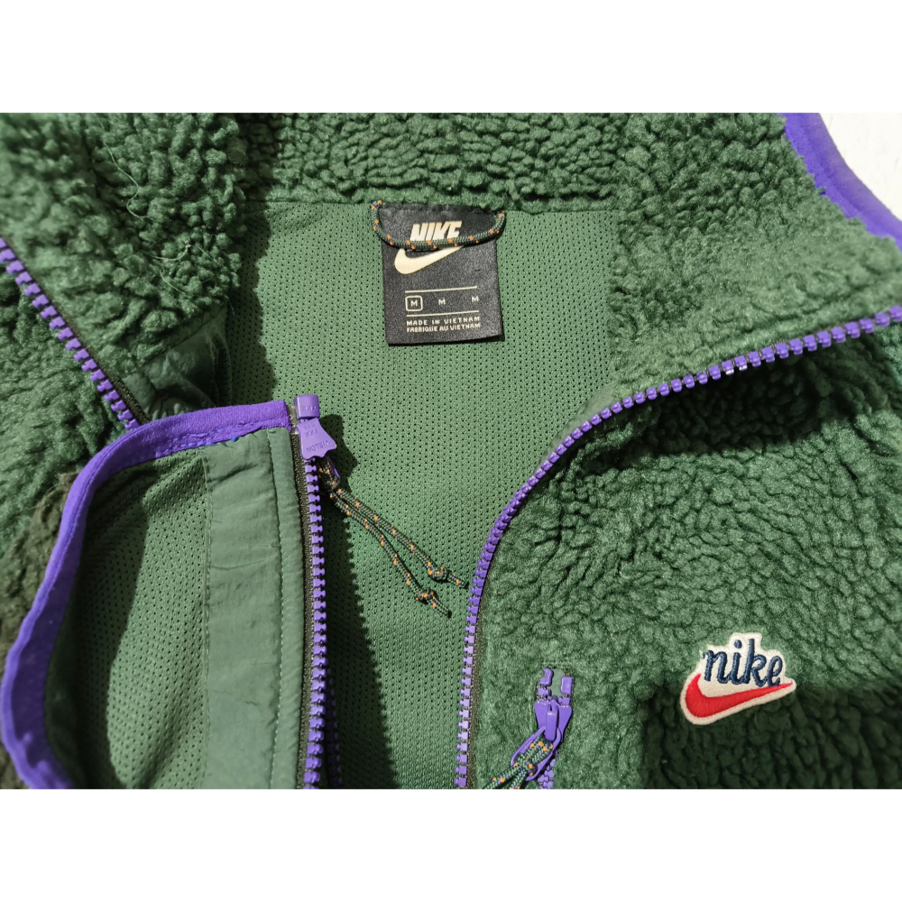 (9972) NIKE 羔羊絨 背心 外套 胸圍104 衣長65-67 CD3143 337-細節圖3