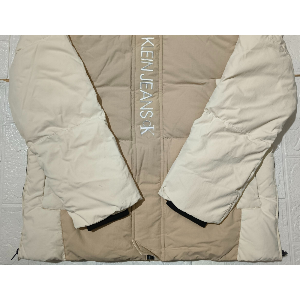 (9978) CALVIN KLEIN JEANS CK 羽絨 外套 胸圍124 衣長73-細節圖2