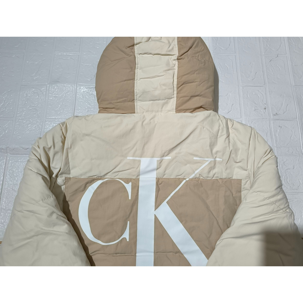 (9978) CALVIN KLEIN JEANS CK 羽絨 外套 胸圍124 衣長73-細節圖9