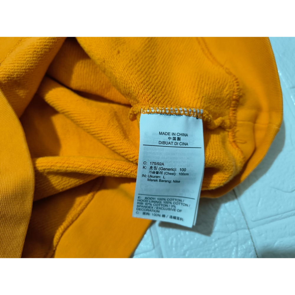 (9987) NIKE 帽T 胸圍120 衣長66 BV4541 886-細節圖5