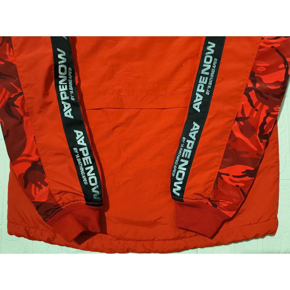 (0004) AAPE 棉服 外套 胸圍128 衣長75-80-細節圖9