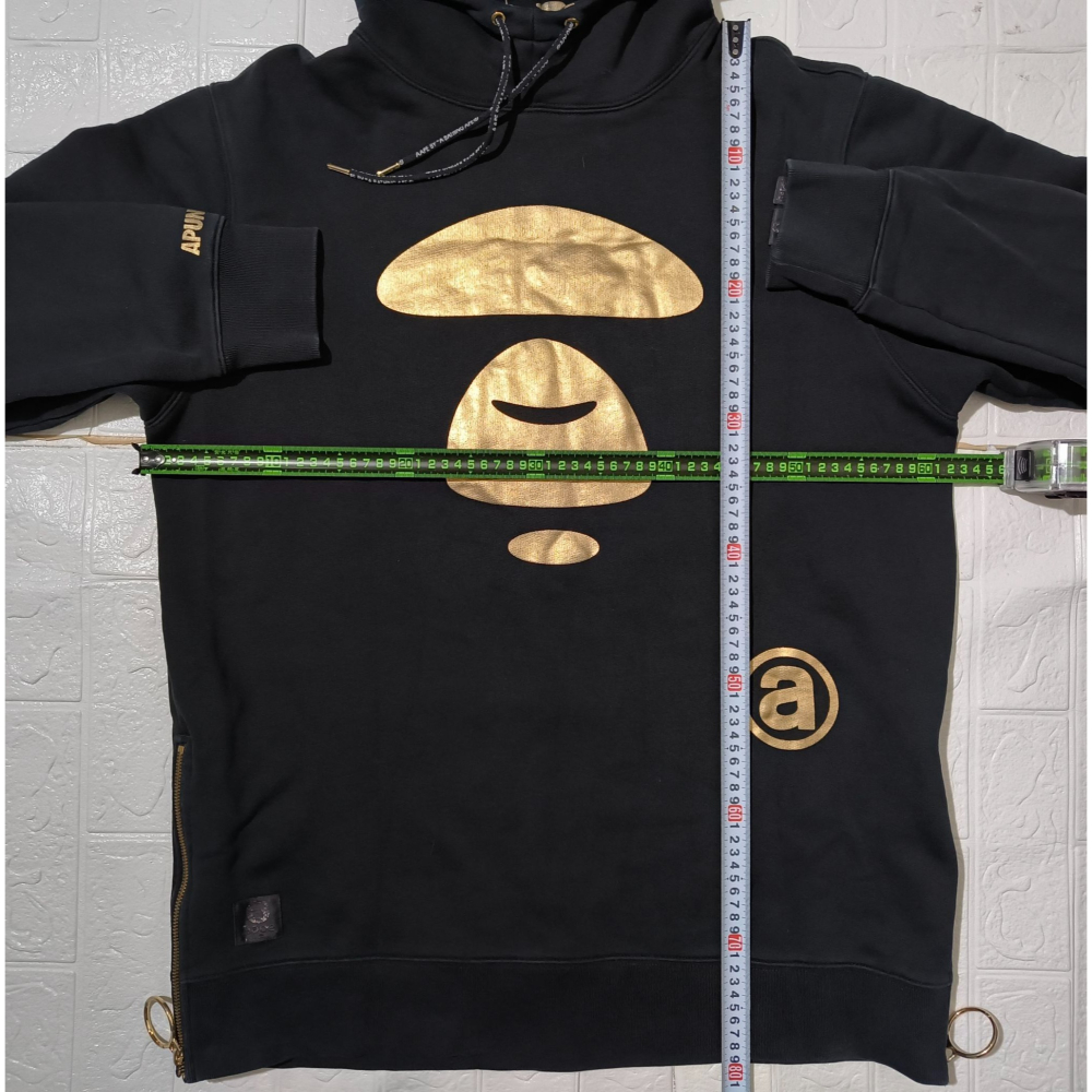 (0018) AAPE 帽T 胸圍124 衣長79-細節圖3