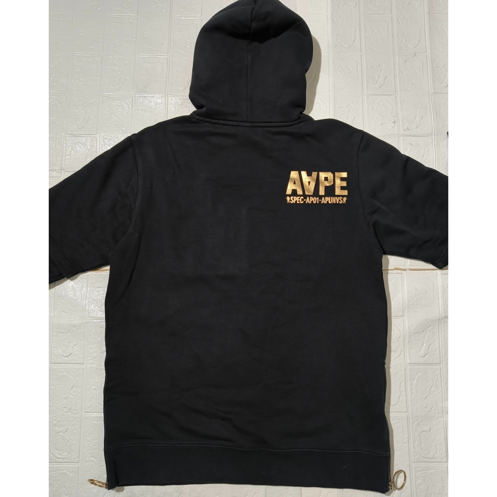 (0018) AAPE 帽T 胸圍124 衣長79-細節圖7