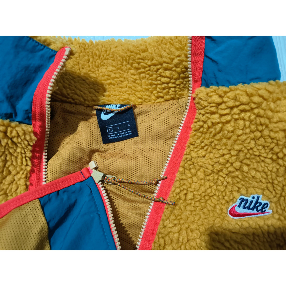 (0029) NIKE 羔羊絨 外套 胸圍112 衣長67-71 BV3722 727-細節圖4
