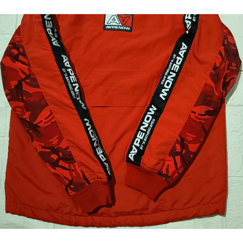 (9897) AAPE 棉服 外套 胸圍122 衣長73-78-細節圖8