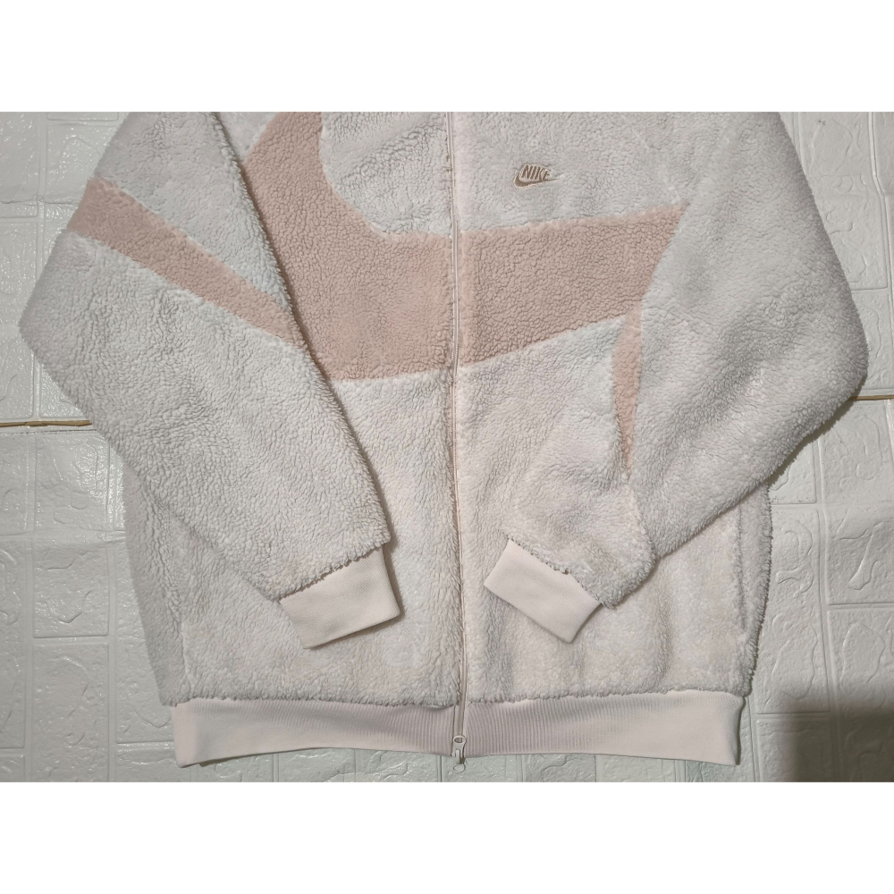 (0039) NIKE 羔羊絨 外套 胸圍122 衣長72 BQ6546 640-細節圖2