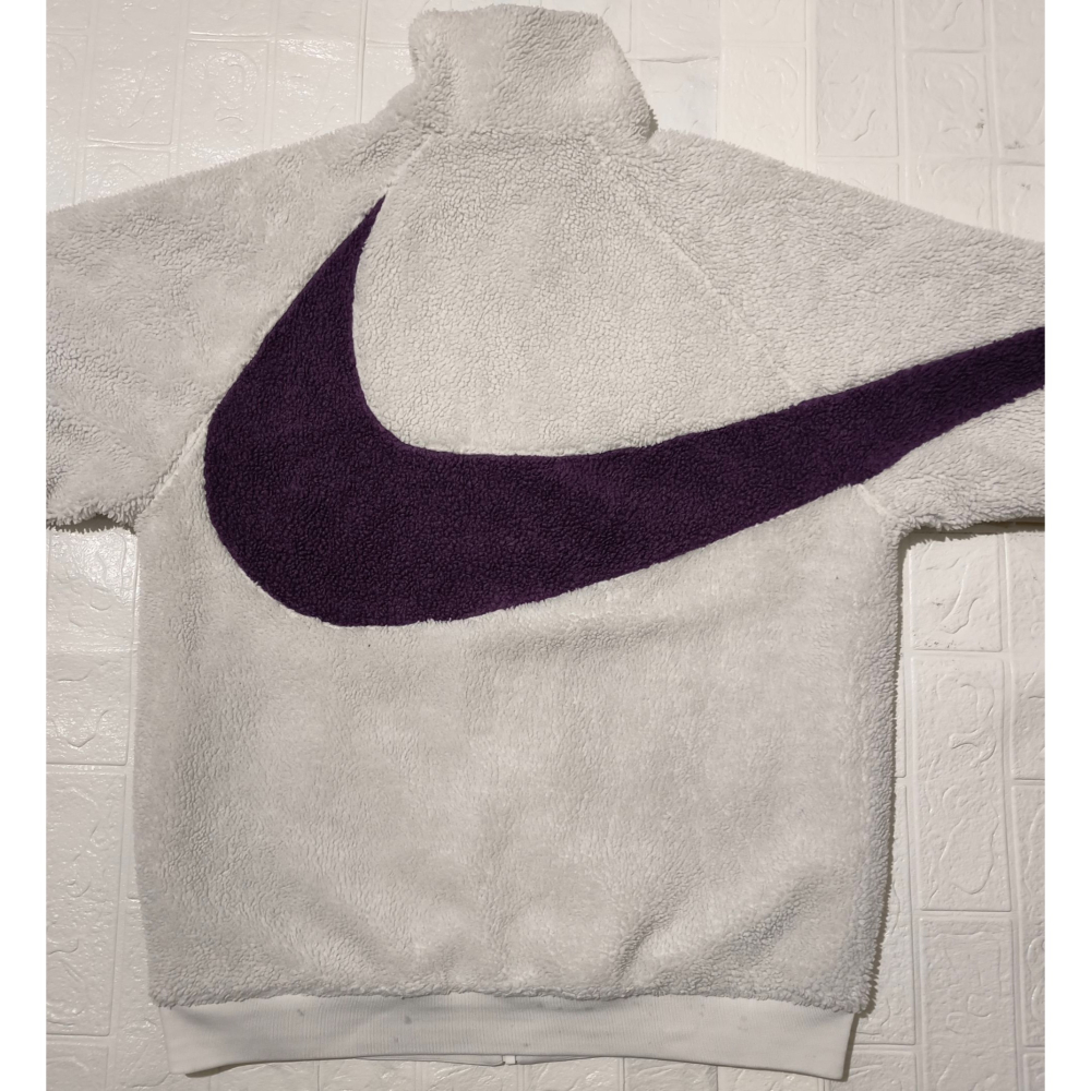 (0044) NIKE 羔羊絨 外套 胸圍124 衣長74 DH2474 156-細節圖7