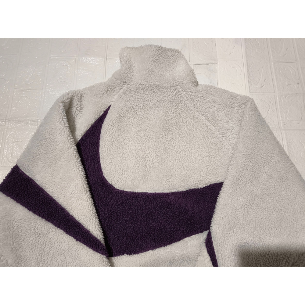 (0044) NIKE 羔羊絨 外套 胸圍124 衣長74 DH2474 156-細節圖9