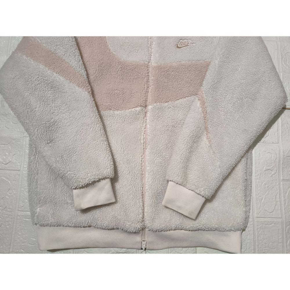 (0051) NIKE 羔羊絨 雙面穿 外套 胸圍116 衣長72 BQ6546 640-細節圖2