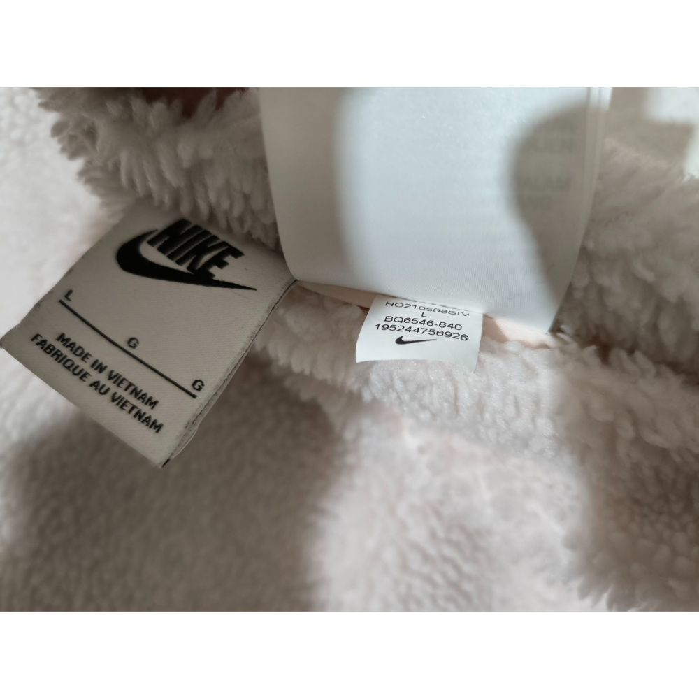 (0051) NIKE 羔羊絨 雙面穿 外套 胸圍116 衣長72 BQ6546 640-細節圖5