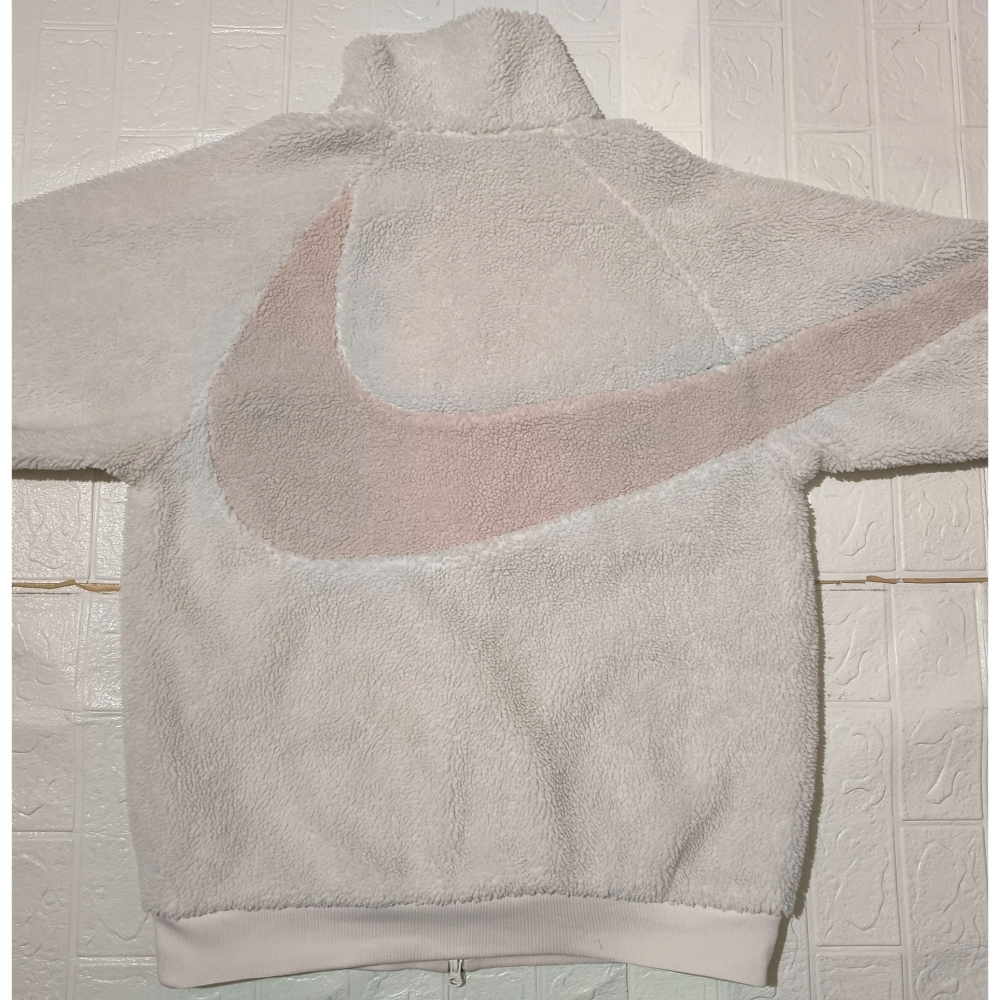 (0051) NIKE 羔羊絨 雙面穿 外套 胸圍116 衣長72 BQ6546 640-細節圖6