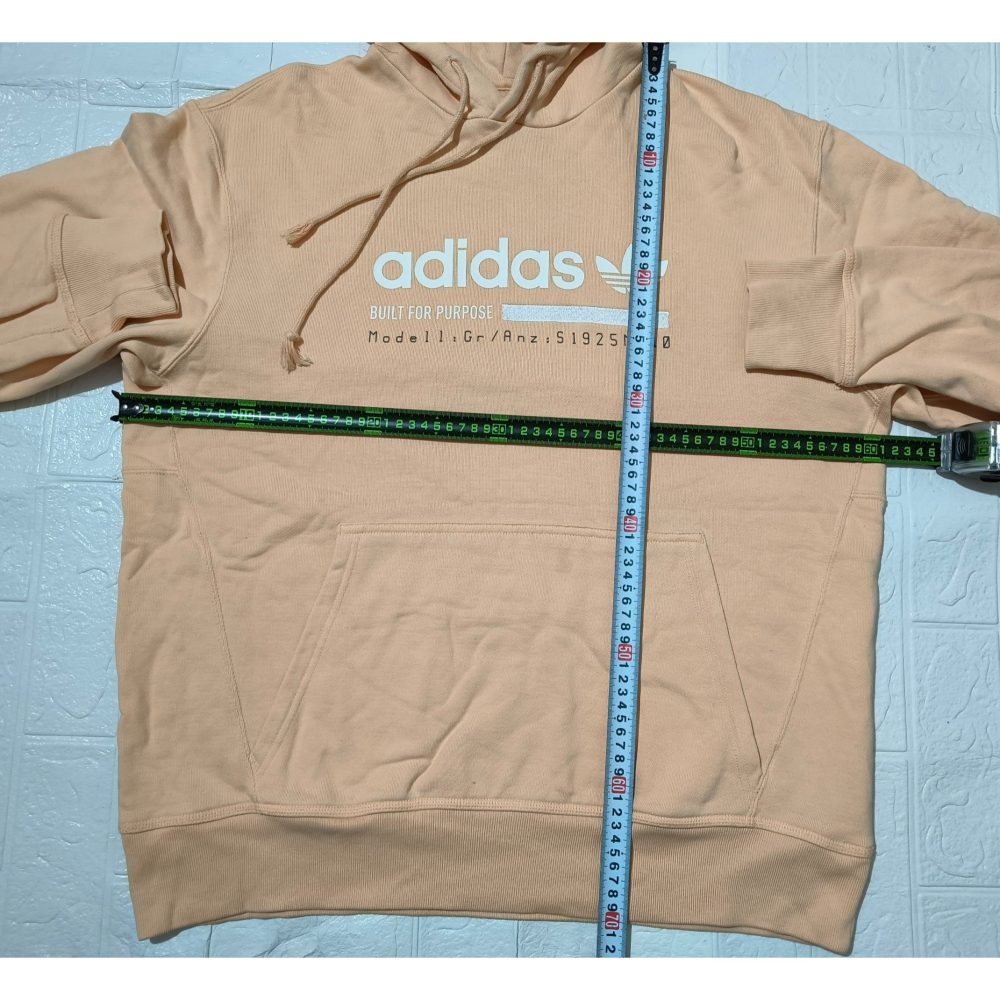 (0061) ADIDAS 帽T 胸圍122 衣長70 DV1957-細節圖3