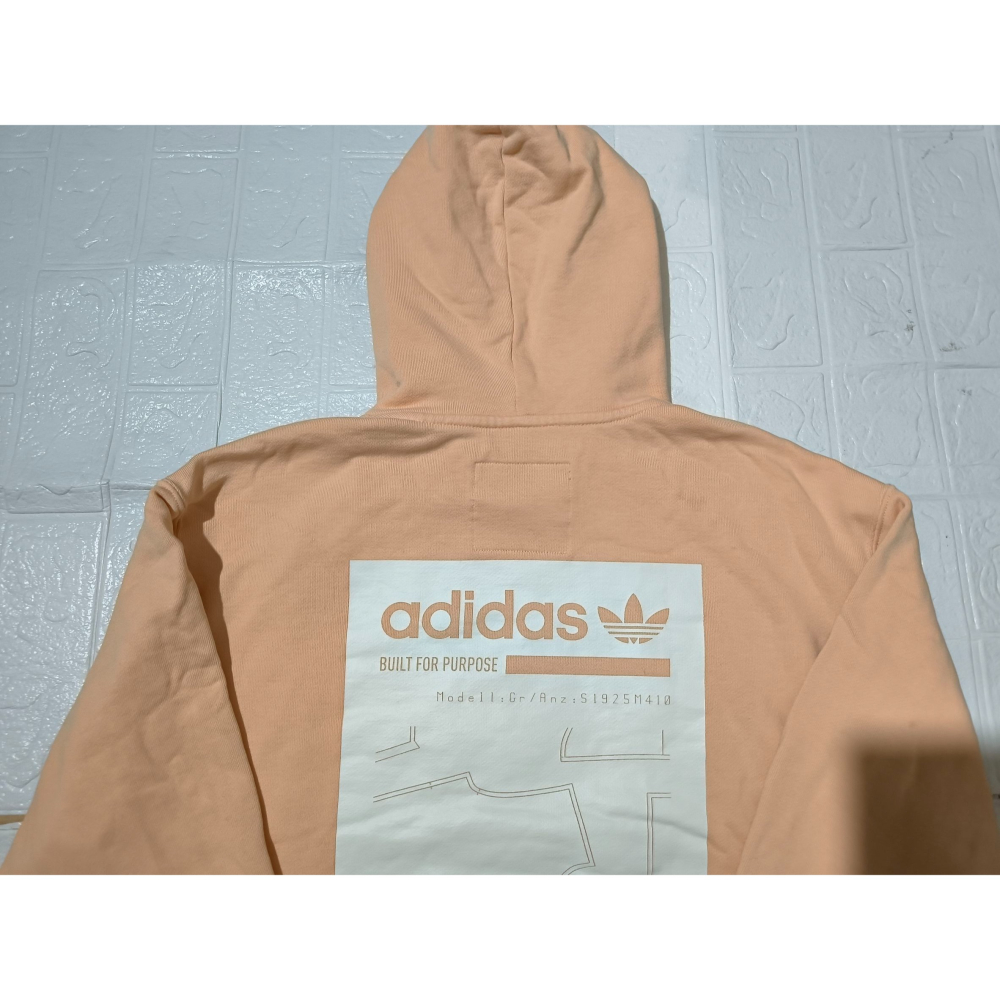 (0061) ADIDAS 帽T 胸圍122 衣長70 DV1957-細節圖9