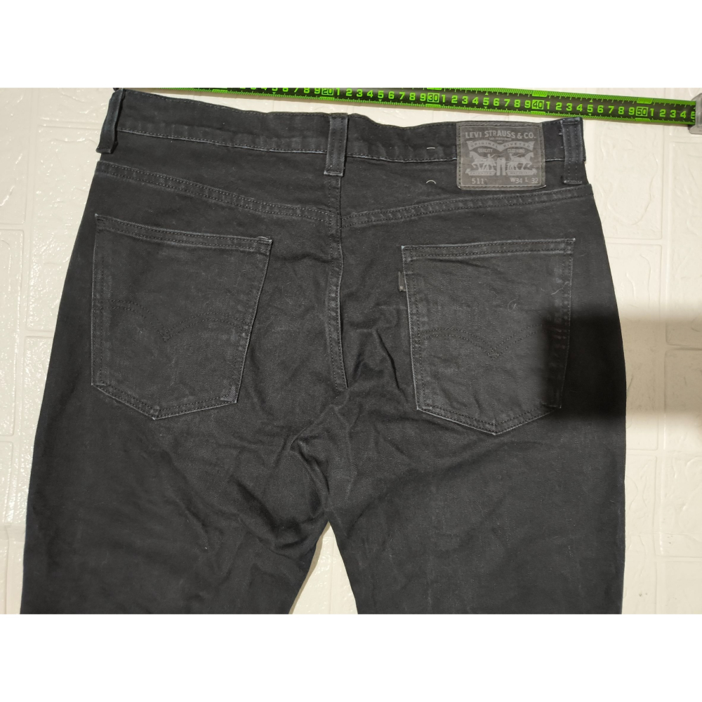 (0065) LEVI＇S 牛仔褲 511 W34 L32 腰圍88 褲長106-細節圖8
