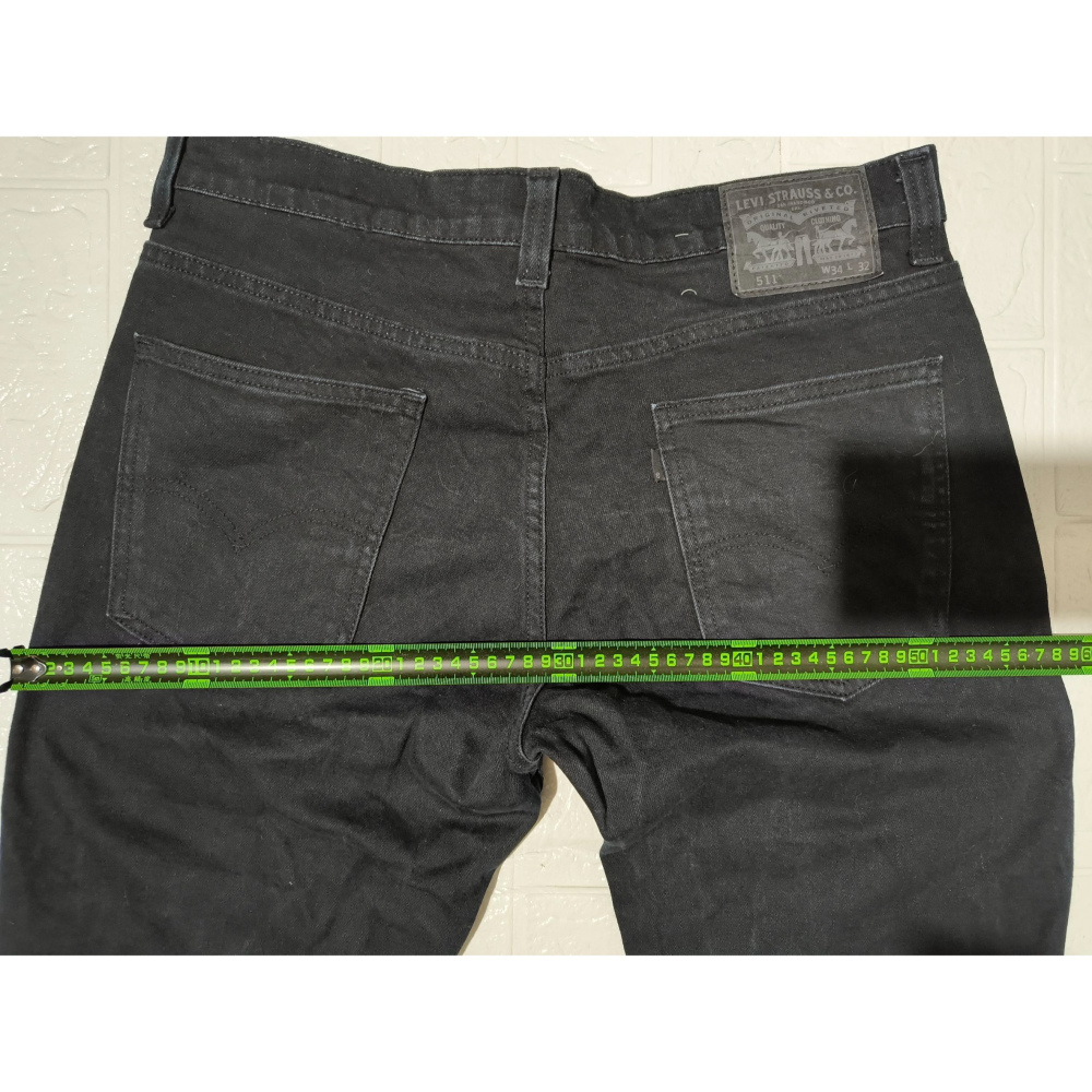 (0065) LEVI＇S 牛仔褲 511 W34 L32 腰圍88 褲長106-細節圖9