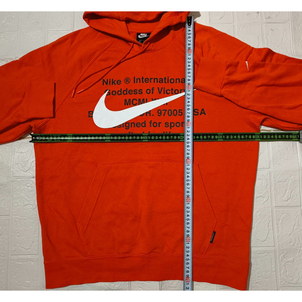 (0089) NIKE 帽T 胸圍120 衣長70 CJ4864 891-細節圖3