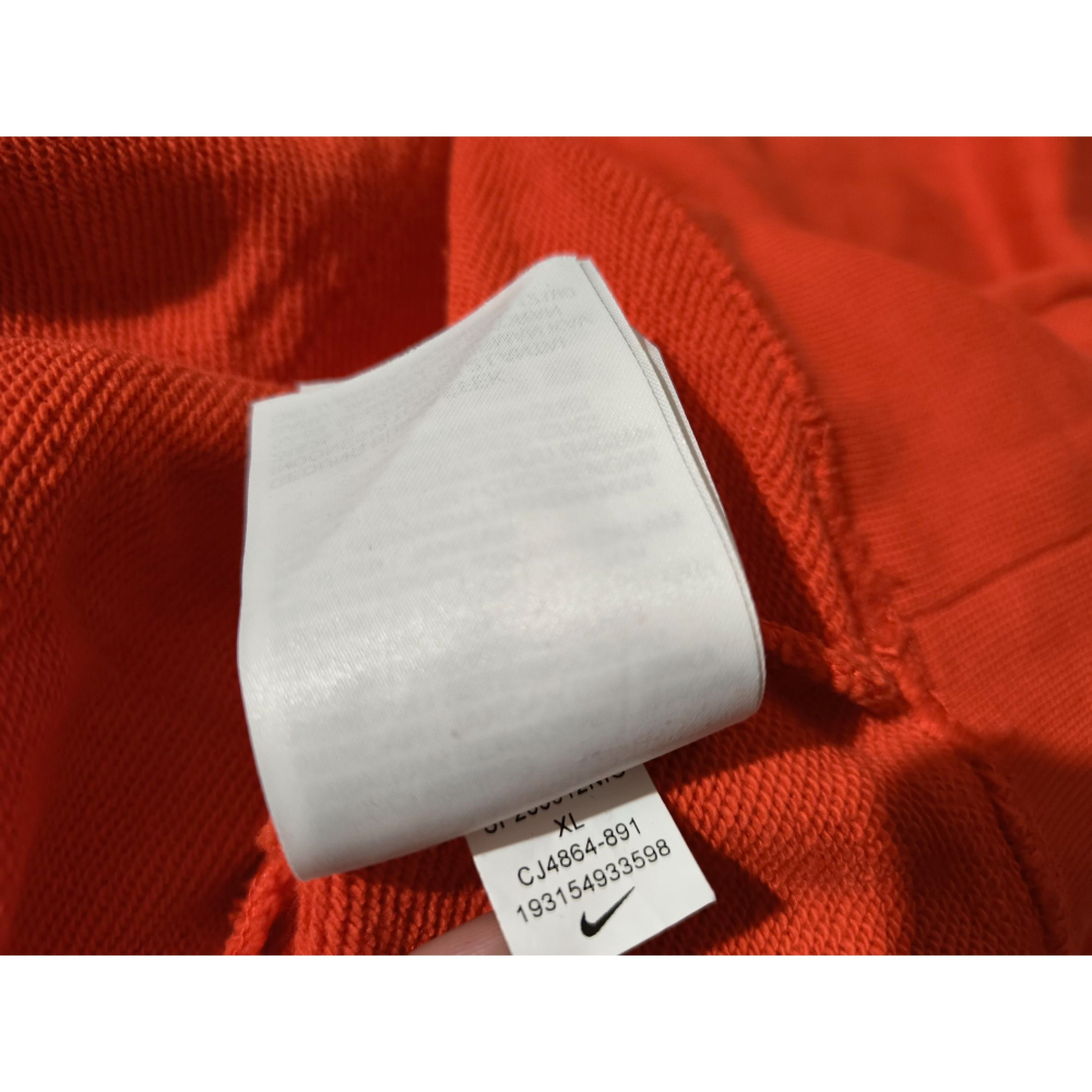 (0089) NIKE 帽T 胸圍120 衣長70 CJ4864 891-細節圖8